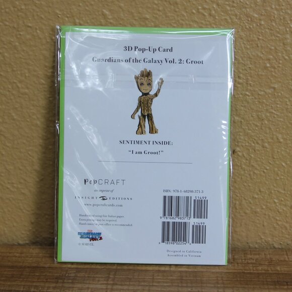 Marvel 3D Pop-up & Quilled Handcrafted Greeting Cards Fine Italian Paper - Picture 9 of 10